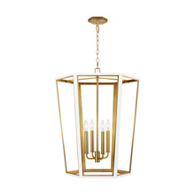 Studio Co. VC AC1094MWTBBS - Curt Medium Lantern