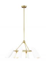 Studio Co. VC AEC1036BBSMWT - Tresa Six Light Chandelier