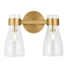 Studio Co. VC AEV1002BBS - Moritz Two Light Vanity