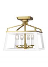 Studio Co. VC CF1084MWTBBS - Carlow Flush Mount