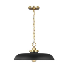 Studio Co. VC CP1231MBKBBS - Medium Wide Pendant