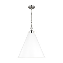 Studio Co. VC CP1281MWTPN - Wellfleet Large Cone Pendant