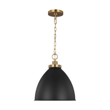 Studio Co. VC CP1291MBKBBS - Medium Dome Pendant