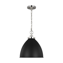 Studio Co. VC CP1291MBKPN - Medium Dome Pendant