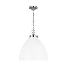 Studio Co. VC CP1301MWTPN - Wellfleet Large Dome Pendant