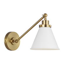 Studio Co. VC CW1121MWTBBS - Wellfleet Single Arm Cone Task Sconce