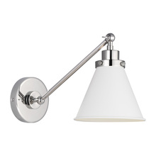 Studio Co. VC CW1121MWTPN - Wellfleet Single Arm Cone Task Sconce