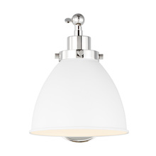 Studio Co. VC CW1131MWTPN - Wellfleet Single Arm Dome Task Sconce