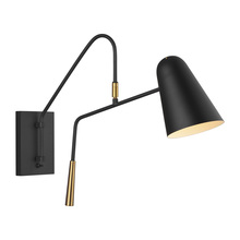 Studio Co. VC EW1041MBK - Simon Task Sconce