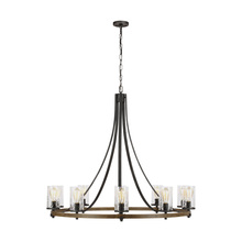 Studio Co. VC F3137/10DWK/SGM - Angelo Large Chandelier