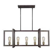 Studio Co. VC F3147/5NWB - Medium Linear Chandelier