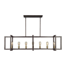 Studio Co. VC F3148/7NWB - Large Linear Chandelier