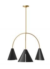 Studio Co. VC KC1113MBKBBS-L1 - Cambre Large Chandelier