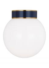 Studio Co. VC KSF1051BBSNVY - Monroe Small Flush Mount