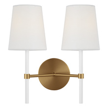 Studio Co. VC KSW1102BBSGW - Monroe Double Sconce