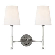 Studio Co. VC TW1012PN - Capri Double Sconce