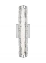 Studio Co. VC WB1876CH-L1 - Cutler 18" Staggered Glass LED Sconce