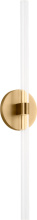 Studio Co. VC SLW1102BBS - SILAS 24 LED SCONCE BBS