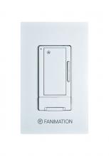 Fanimation WR500WH - Wall Control with Receiver - 3 fan Speeds - WH