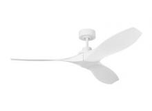VC Monte Carlo Fans 3CLNCSM52RZW - Collins coastal 52-inch indoor/outdoor Energy Star smart ceiling fan in matte white finish
