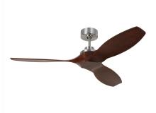 VC Monte Carlo Fans 3CLNSM52BS - Collins 52-inch indoor/outdoor Energy Star smart ceiling fan in brushed steel silver finish