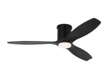 VC Monte Carlo Fans 3CNHSM52MBKMBKD - Collins 52-inch indoor/outdoor Energy Star smart integrated LED dimmable hugger ceiling fan