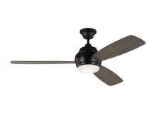 VC Monte Carlo Fans 3IKDR52AGPD - Ikon 52-inch indoor/outdoor integrated LED dimmable ceiling fan in aged pewter finish