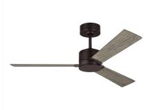 VC Monte Carlo Fans 3RZR44AGP - Rozzen 44" Indoor/Outdoor Aged Pewter Ceiling Fan with Remote Control