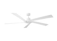 VC Monte Carlo Fans 5ASPCR70RZW - Aspen Coastal 70 Ceiling Fan in Matte White with Matte White Blades