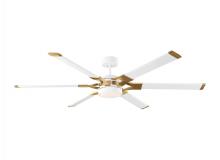 VC Monte Carlo Fans 6LFR62RZWBBSD - Loft 62" LED Ceiling Fan