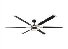 VC Monte Carlo Fans 6LFR72MBKD - Loft 72" LED Ceiling Fan