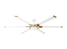 VC Monte Carlo Fans 6LFR72RZWBBSD - Loft 72" LED Ceiling Fan