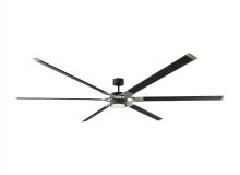 VC Monte Carlo Fans 6LFR96MBKD - Loft 96" LED Ceiling Fan