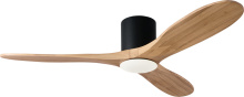 VC Monte Carlo Fans 3MAVHSM52MBKNHD - Maverick Smart 52 Hugger LED Ceiling Fan